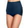 Vanity Fair Perfectly Yours Lace Nouveau Full Brief 3-Pack - Ghost Navy/Azure Blue/Star White