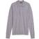 Theory Regal Wool Long Sleeve Polo Shirt - Cool Heather Grey