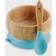 Avanchy Bamboo + Silicone Suction Baby Bowl & Spoon