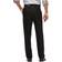 Haggar Premium No Iron Khaki Classic Fit Pant - Black