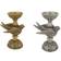 Dkd Home Decor Candelabra Candlestick 24.5cm 2pcs