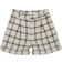 Anine Bing Becky Short - Beige Plaid