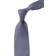 Ferragamo Gancini Print Silk Tie - Navy Blue