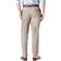 Dockers Signature Lux Cotton Classic Fit Creased Stretch Khaki Pants - Timber Wolf