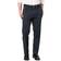 Dockers Signature Lux Cotton Classic Fit Creased Stretch Khaki Pants - Charcoal Heather