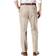 Dockers Signature Lux Cotton Classic Fit Creased Stretch Khaki Pants - Cloud