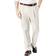 Dockers Signature Lux Cotton Classic Fit Pleated Creased Stretch Khaki Pants - Cloud