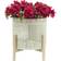 Sagebrook Planter with Wood Stand Ø10inch ∅25.4cm