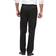 Haggar Premium No Iron Khaki Straight Fit Pant - Black