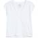 Frame Le Mid Rise V-Neck Tee - Bianco