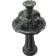 Teamson Home Outdoor Lily Flower Stone 3-Tier Waterfall Fountain