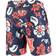 Wes & Willy Auburn Tigers Floral Volley Swim Trunks - Navy