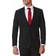 Haggar Slim 4 Way Stretch Suit Jacket - Black