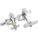 Cufflinks Inc Two-Tone Fleur De Lis Cufflinks - Silver/Gold