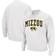 Colosseum Missouri Tigers Arch & Logo Crew Neck Sweatshirt - White