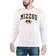 Colosseum Missouri Tigers Arch & Logo Crew Neck Sweatshirt - White