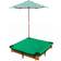 Gorilla Wooden Interlocking Sandbox with Umbrella & Cover