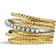 David Yurman Crossover Ring - Gold/Diamonds