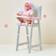 Teamson Kids Olivia's Little World, Baby Doll High Chair Ages 3