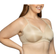 Vanity Fair Beauty Back Full Figure Wireless Extended Side and Back Smoother Bra - Damask Neutral