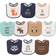 Hudson Drooler Bibs Woodland Creatures 10-pack