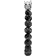 John Hardy Men's Sterling Silver Legends Naga Black Volcanic Rock Beaded Bracelet with Sapphire Eyes