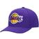 Mitchell & Ness Los Angeles Lakers Ground Stretch Snapback Hat Men - Purple