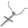 John Hardy Sterling Silver Classic Chain Jawan Cross Pendant Necklace