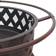 Sunnydaze Bronze Crossweave Wood Burning Fire Pit 30"