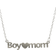 Adornia Boy Mom Heart Necklace - Silver