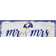 Fan Creations Los Angeles Rams Personalized Mr. & Mrs. Script Sign