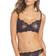 Skarlett Blue Entice Balconette Bra - Black/Midnight