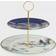 Wedgwood Wonderlust Blue Pagoda 2 Tier Cake Stand Présentoir à gâteau