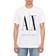 Armani Icon Logo Cotton Graphic T-shirt - White