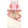 Hudson Baby Animal Face Hooded Towel Owl