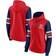 Fanatics Washington Nationals Primary Script Full-Zip Hoodie W