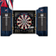 Victory Tailgate Columbus Blue Jackets Dartboard Cabinet