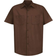 Red Kap Industrial Work Shirt - Chocolate Brown