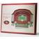 YouTheFan San Francisco 49ers 3D Stadium Wall Art Photo Frame