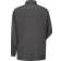 Red Kap Long Sleeve Solid Rip Stop Shirt - Charcoal