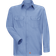 Red Kap Long Sleeve Solid Rip Stop Shirt - Light Blue