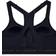 Under Armour High Crossback Zip Sports Bra - Black/Jet Gray