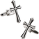 Cufflinks Inc Cross Cufflinks - Silver/Black