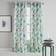 DKNY Modern Bloom Semi-Sheer Grommet Curtain Panel 50 x 63 127x160.02cm