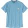 Carhartt Force Relaxed Fit Midweight Short Sleeve Pocket T-shirt - Powder Blue