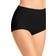 Warner's No Pinching No Problems Tailored Microfiber Brief - Black