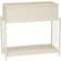 Household Essentials Resin Wicker Raised Double Plane 71.12x32.512x68.58cm