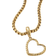 David Yurman Elements Heart Amulet Pendant - Gold/White