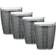 Kraftware Fishnet Doublewall Tumbler 41.403cl 4pcs