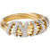 David Yurman Helena Small Ring - Gold/Diamonds